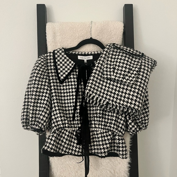 NWT Houndstooth FancyDBoutique Set - Picture 5 of 6